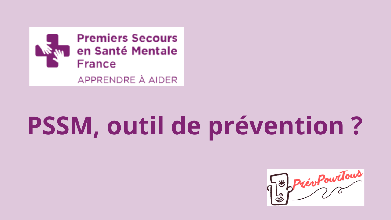 PSSM, outil de prévention PSSM