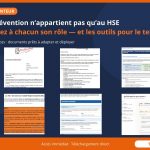 La prévention n’appartient pas qu’au HSE