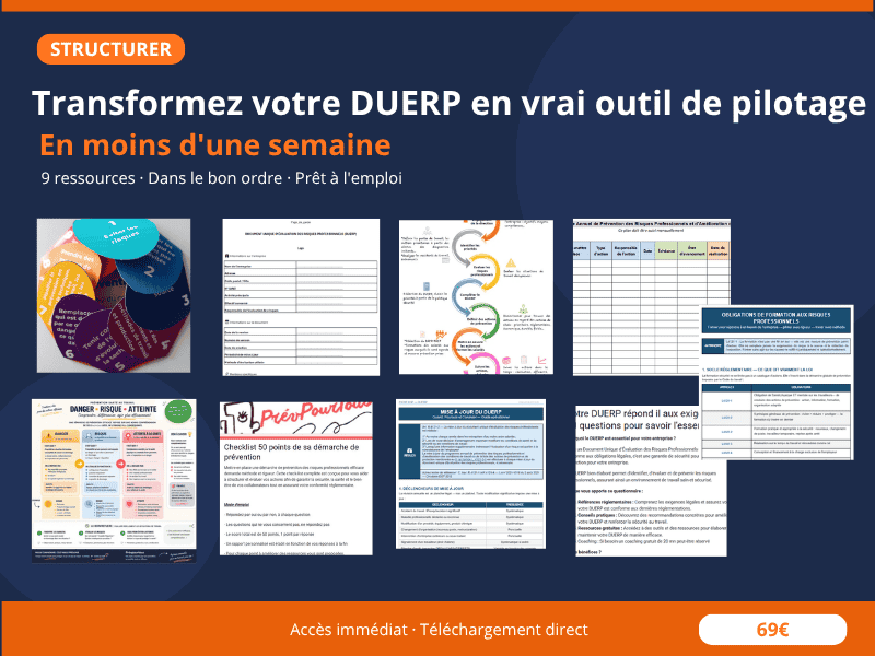 Transformez votre DUERP en vrai outil de pilotage