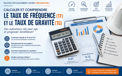Calcul du taux de fréquence (TF) et du taux de gravité (TG)